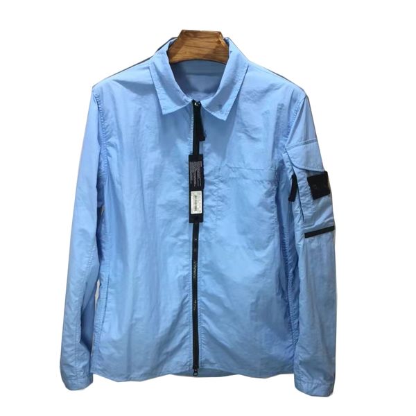 

windbreaker for men women outdoor jacket couple lightweight coat patched armbands pockets compass spring autumn hoodies designers jcins new, Black;brown