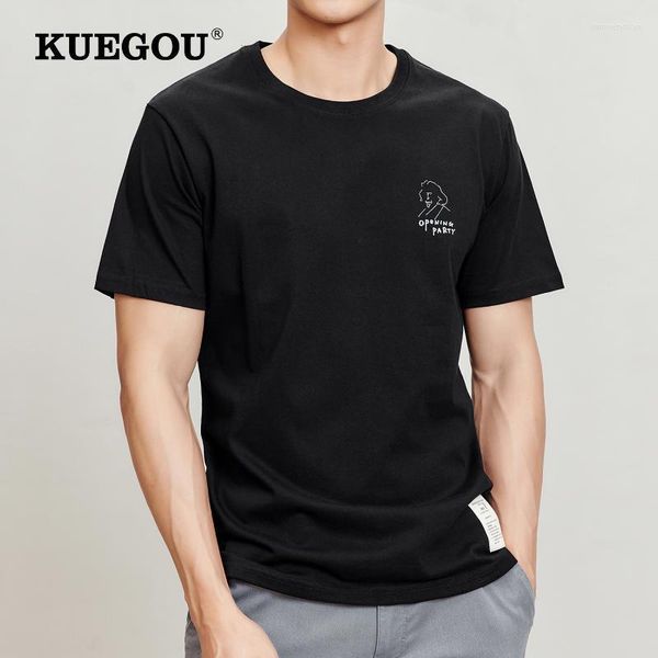 

men's t shirts men t-shirt short sleeve 2022 summer cotton print tshirt o-neck black vintage plus size 26104men's imon22, White;black