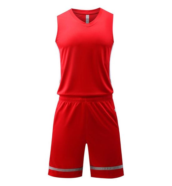 Мужские спортивные костюмы LQ2001-6 Мужчины Blank Basketball Wear Uniform Training Jersey Club Clothing Setsmen