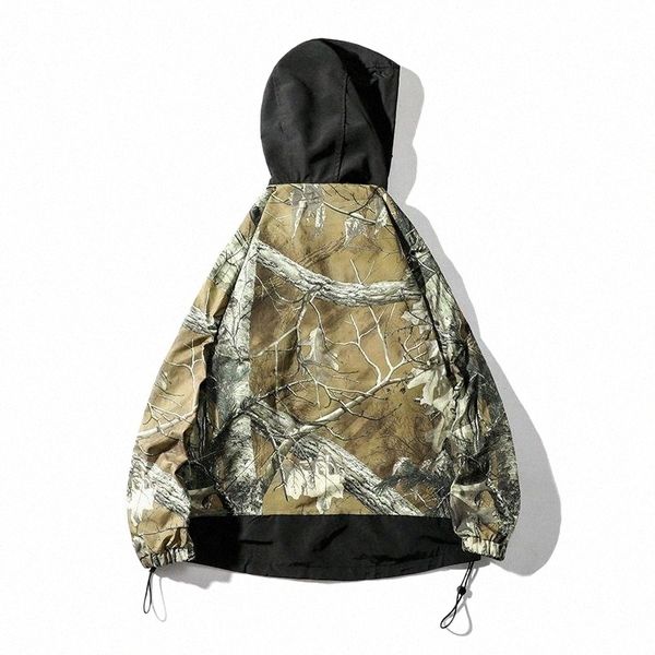 

men's jackets fad men military jacket coats casual windbreaker overalls bomber hip hop streetwear man outwear hoodies o64p#, Black;brown