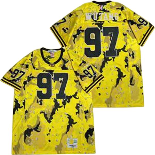 

customers often bought with similar items movie wu tang clan wutang 97 forever album-1997 diy design stitched college football jerseys, Black