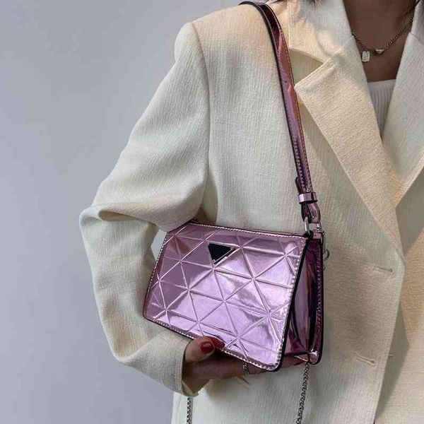 

factory super discount 73% off spring and summer mirror lingge small square single shoulder bag chain bag adjustable gift box