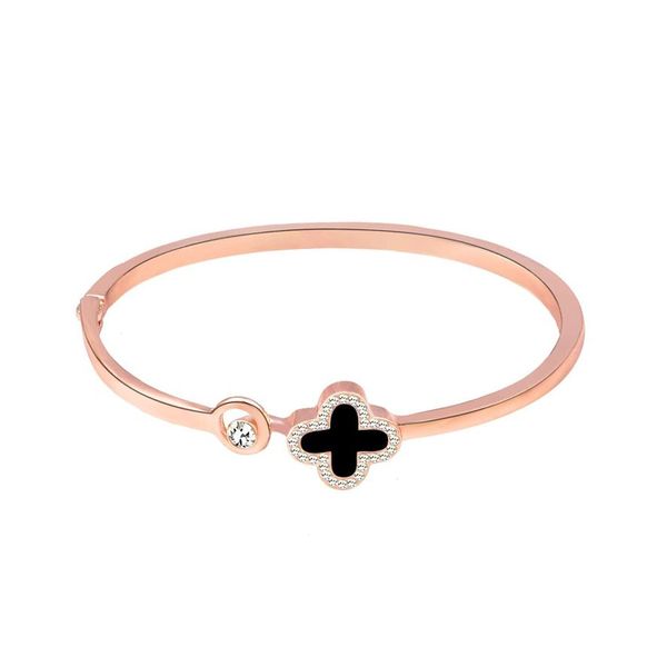 

new designer jewelry women bracelets four leaf clover designer bracelet for holiday fashion bracelet ship285g, Black