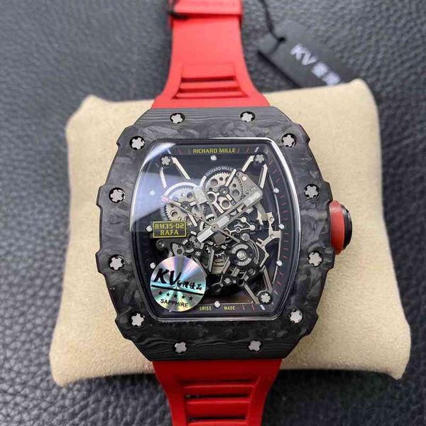 

watches wristwatch designer luxury mens mechanical watch richa milles rm35-02 series with fully automatic movement sapphire glass imported, Slivery;golden