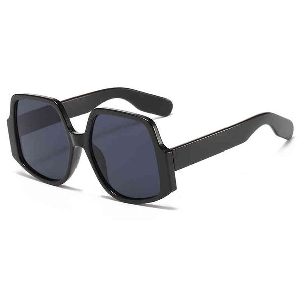 

men's ladies brand sunglasses wholesale new frame personalized large trendy men women's, White;black