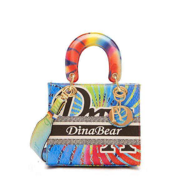 

women tote hand shoulder crossbody s bag single shoulder printed leather women's bag letter printed casual big shopper cloth pouch