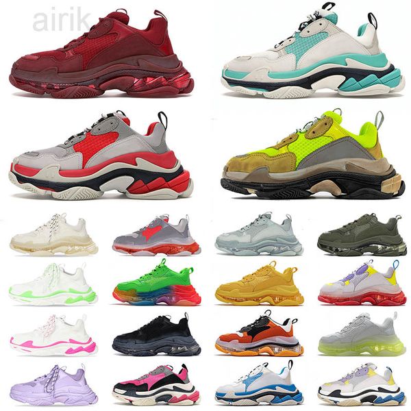 

old grandpa casual shoes triple s paris womens clear sole lavender black watermark beige white wine red cherry blossom 17fw mens sneakers tr