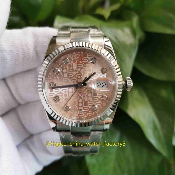 

bp factory ladies watches bpf 31mm 36mm datejust 126234 diamond dial president asia 2813 movement mechanical automatic watch women's wr, Slivery;golden