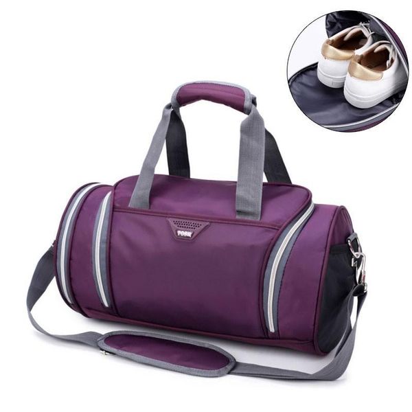 Borse da esterno Borsa da viaggio impermeabile Borsa a tracolla sportiva in nylon per donna Uomo Valigia da viaggio Borsa da palestra per fitness casual