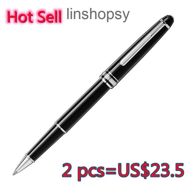 

luxury msk-163 classic gel pens stationery school office writing fluent roller ball ballpoint gift pen with germany carving clip 6z1n xh5r