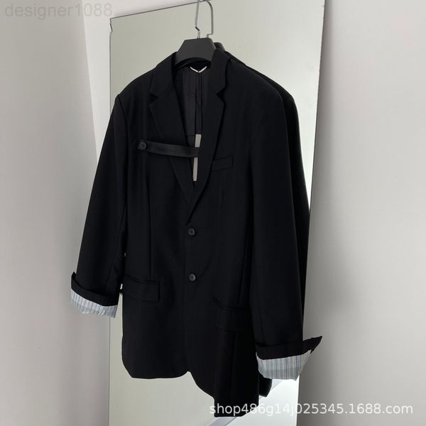 

women's suits & blazers designer [correct version]autumn and winter new d family suit with micro lettered wax rope strap on the chest f, White;black