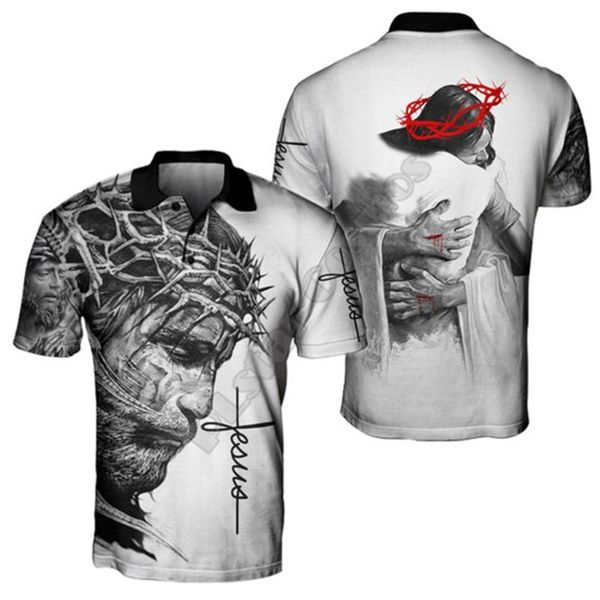 Camisetas masculinas Camisas de verão femininas para homens Christian Jesus Easter Day Shirt 3D Printed Sleeve Short Sleeve T Shirts Masculinas Masculinas Masculinas