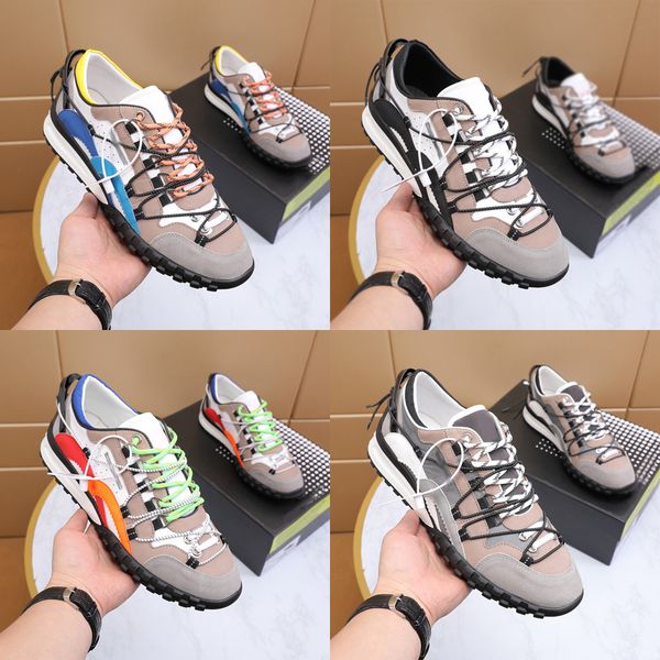 

the new men's d2 sport high-end designer shoe specializes in high-quality rubber outsole slides bizshoes in fashionable style sneakers, Black