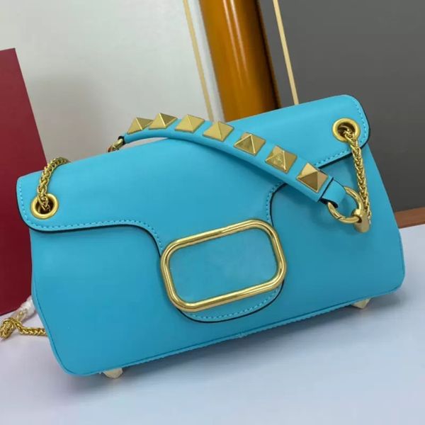 

2022shoulder bag designer ladies classic organ bag vintage metal crossbody chain fashion versatile wallet party banquet aks886