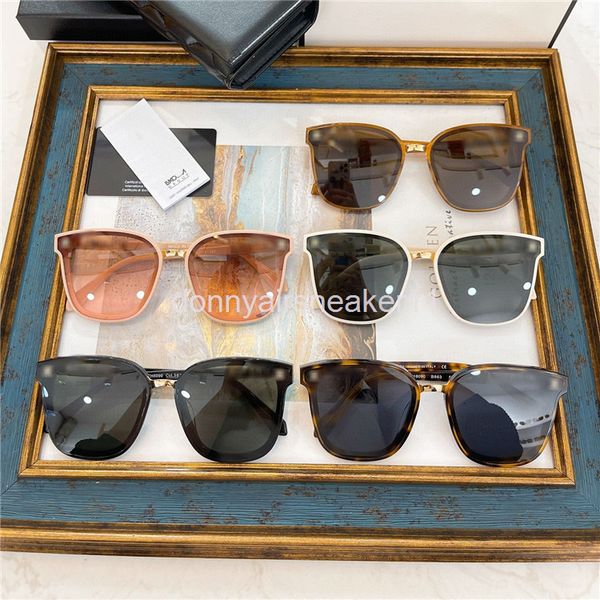 

sunglasses xiaoxiangjia's fashion square letter leg star ch6090, White;black