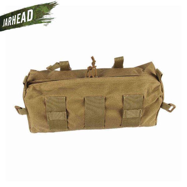 

new outdoor sport camping hiking waist bag military tactical army utility molle accessory pouch bag 30x25cm t220801