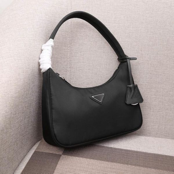 

2022 luxurys designers fashion brushed shoulder bag for women bags backpack cross body pack womens nylon totes handbag lady messenger bag