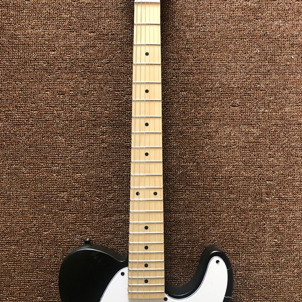 

electric guitar,matte black,emg pickup,maple fingerboard