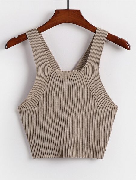 

crisscross ribbed knit o3s3#, White;black