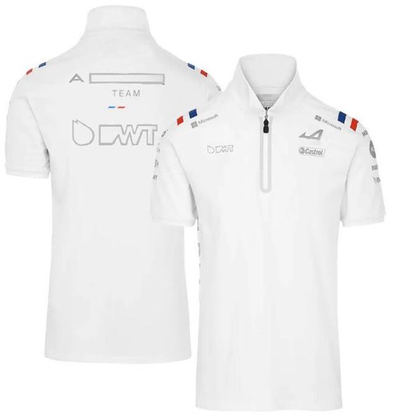 

2022 summer new f1 racing lapel polo jersey, the same custom