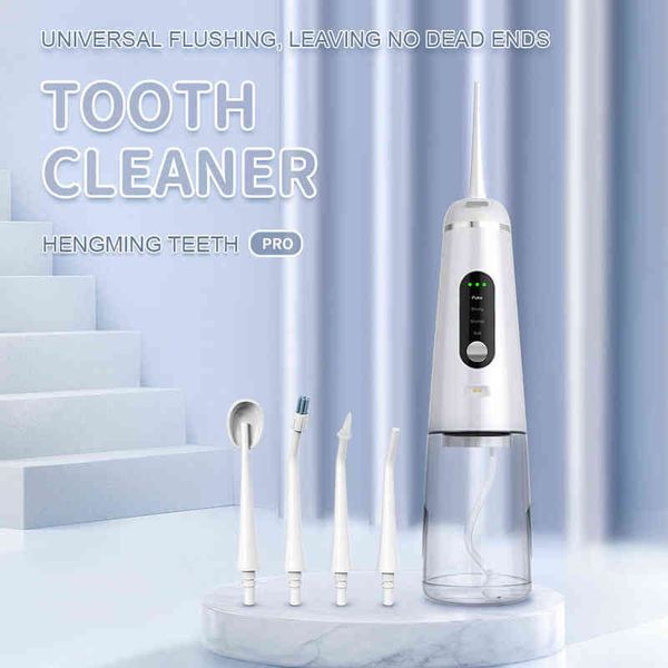

product electric dental flushing device ipx7 floss washing machine portable household oral cleaning toothbrush 220627