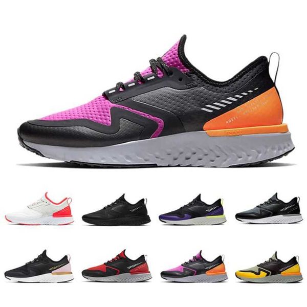 

bred odyssey react run utility shield 2 mens running shoes triple black white red green men women trainers sports sneakers 36-45