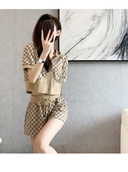 

women's tracksuits two piece set women shirts and shorts suit tracksuit ladies sportwear bodysuits tees + short pants yuga tracksuit, Gray