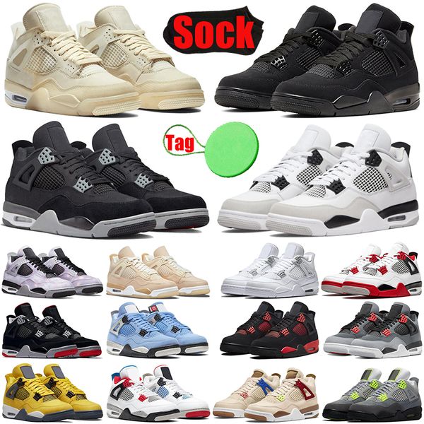 

dunks low military black cats jumpman 4s basketballs shoes for mens womens 4 cactus jack sail university blue infrared white oreo zen master