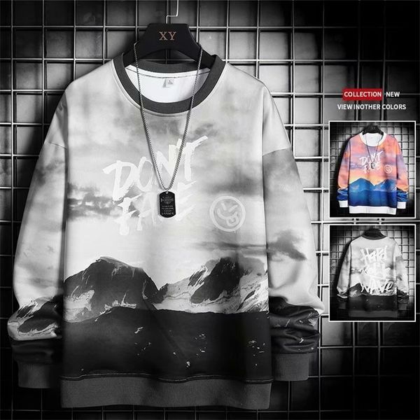 

spring autumn mens sweatshirts japan fashion streetwear 3d print sweatshirts male casual men clothing trend jogger hoodie men 220805, Black