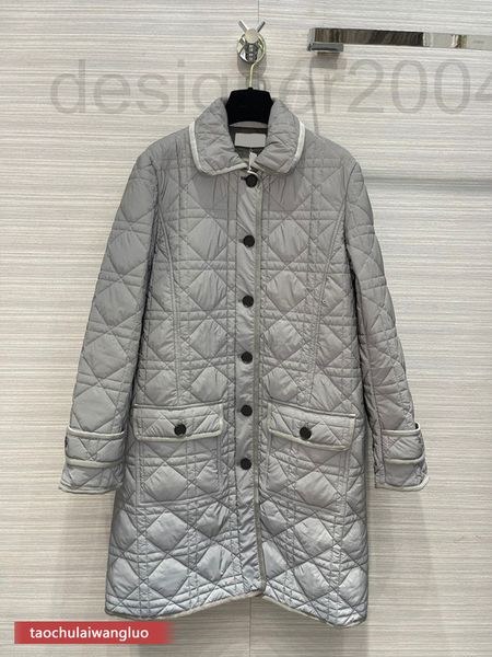 

women's leather & faux designer aw39660 shenzhen nanyou heavy industry rhombus pattern reflective cotton jacket design sense long cloth, Black