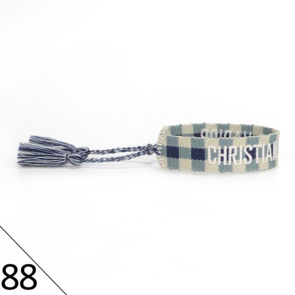 

woven designer friendship bracelet luxury brand for women leopard printed rope bracelets embroidery braided with tassel bangle men jewelry c, Golden;silver