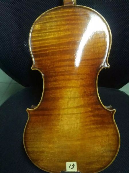 

maste 4/4 violin flamed maple guarneri model 1743 very nice tone no15