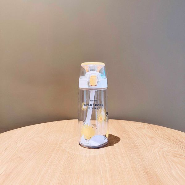 

starbucks cup 2021 valentine's day chef golden sunshine straw cup portable leak proof outdoor accompanying cup