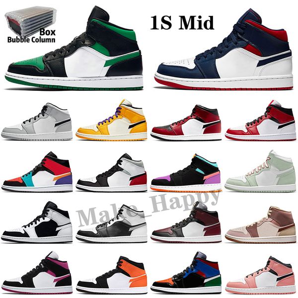

1 1s basketball shoes womens mid barely rose dutch green crimson tint toe purple pulse white off maison chateau mens trainers