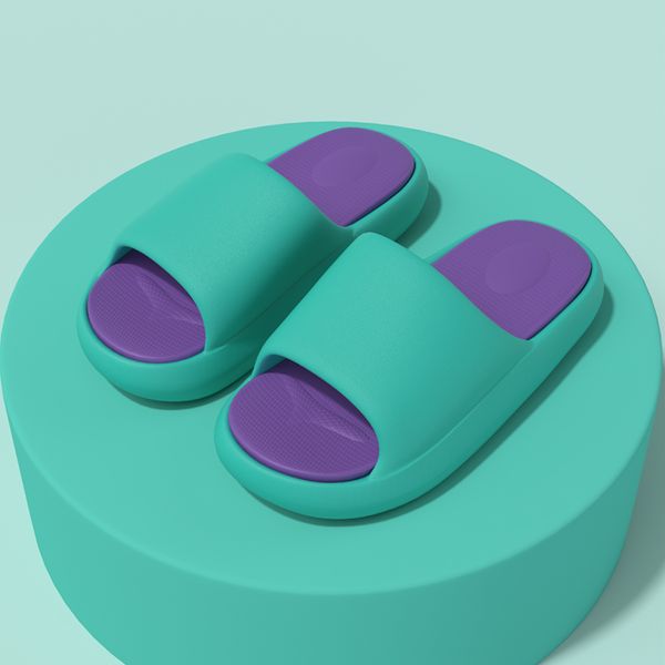 

women slippers a061 indoor summer shoes sandals slide soft non-slip bathroom platform home slippers451 45121 451292 451720 451, Black
