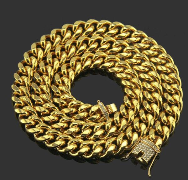 

18k thick curb chain wide necklace blogger punk jewelry gold plated cuban 50cm, Silver