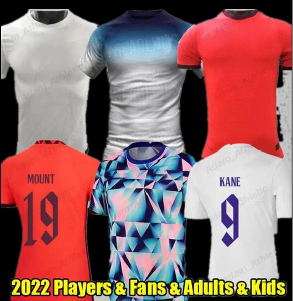 

2022 maillot angleterre soccer jerseys kane mount foden grealish football shirts men kids kit sancho rashford sterling three lions jersey pl, Black;yellow
