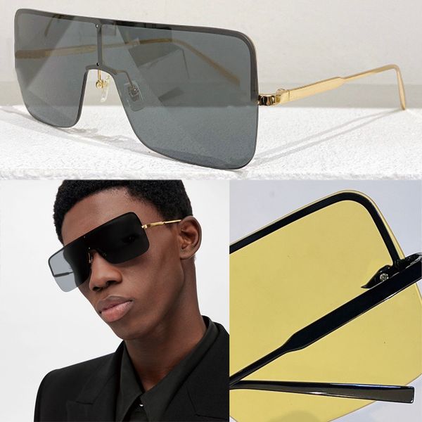 

the hit mens and womens star light sunglasses first appeared in brands digital film amen break for the spring/summer 2022 men collection wit, White;black