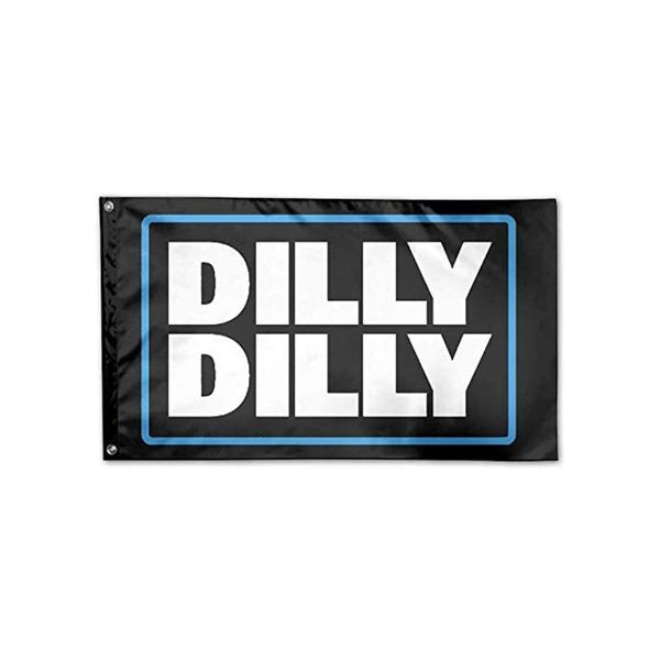 

3x5 dilly dilly flag - cool beer flags double stitching one layer with 80% bleed shiping349j