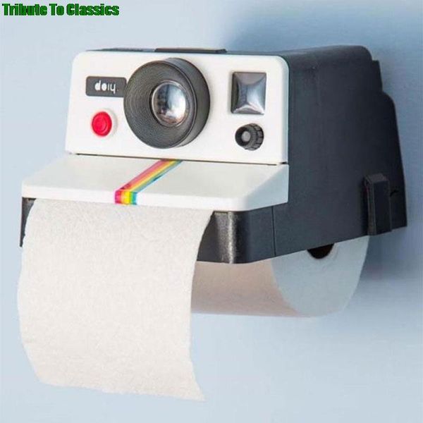 Caixa de lenços de papel wc criativo higiênico rolo de papel de papel banheiro decoração retro guardanapos 220523