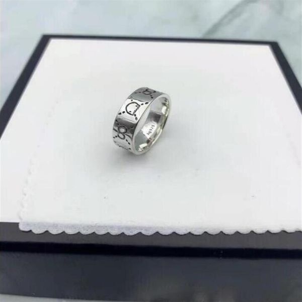 

whole rings titanium stainless steel love rings for women men jewelry couples 925 sterling silver wedding rings with box189i