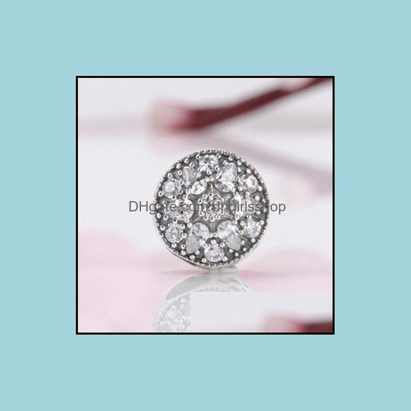 

charms jewelry findings components wholes charm flower beads luxury designer for 925 sterling sier cz diamond diy dhg4a, Bronze;silver