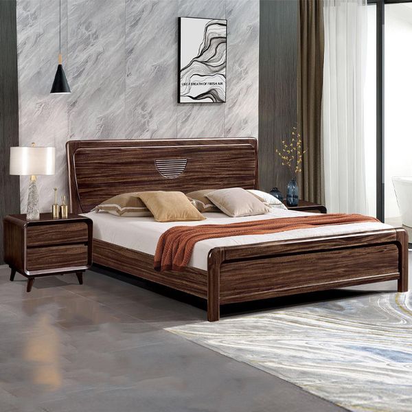 

manufacturers wholesale rustic oak wood bed furniture for bedroom