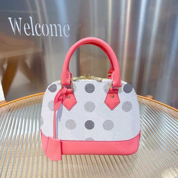 

shoulder handbags women lady handle dot shell bags fashion zipper letter stars super luxury designer purse perfect young