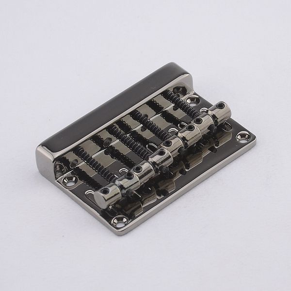 

1 set electric bass bridge bass black nickel