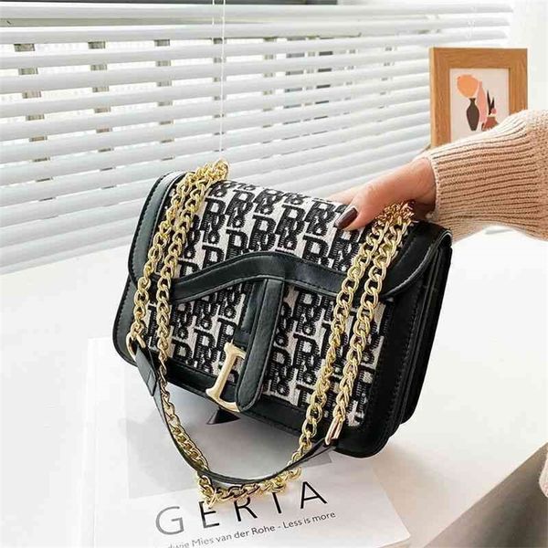 

shangxin autumn printing small retro style chain single messenger fashion casual 75% off factory sales