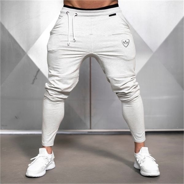 

new men's hip hop sweatpants fitness joggers spring male side stripe high street hip long trousers harem pants sweatpant 201118, Black