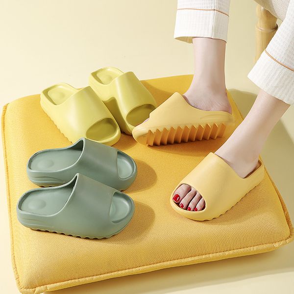 

slipper sandals creative coconut female couple casual seaside fashion breathable sandals outdoor slippers flat bone resin desert shoes thick, Black