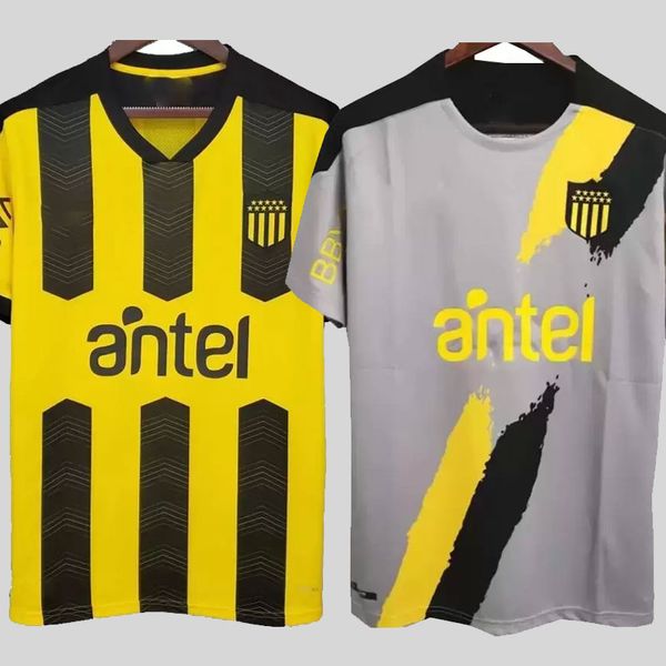 

2021 2022 penarol soccer jerseys home 129th commemorative edition 21 22 club atletico penarol c.rodriguez gargano men football shirts, Black;yellow