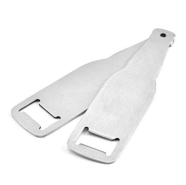 Abridor de aço inoxidável pendurado garrafa de montagem na parede abridor de vinho portátil Durable Beer-Openers-Openers Kitchen Bar Waiter Tool